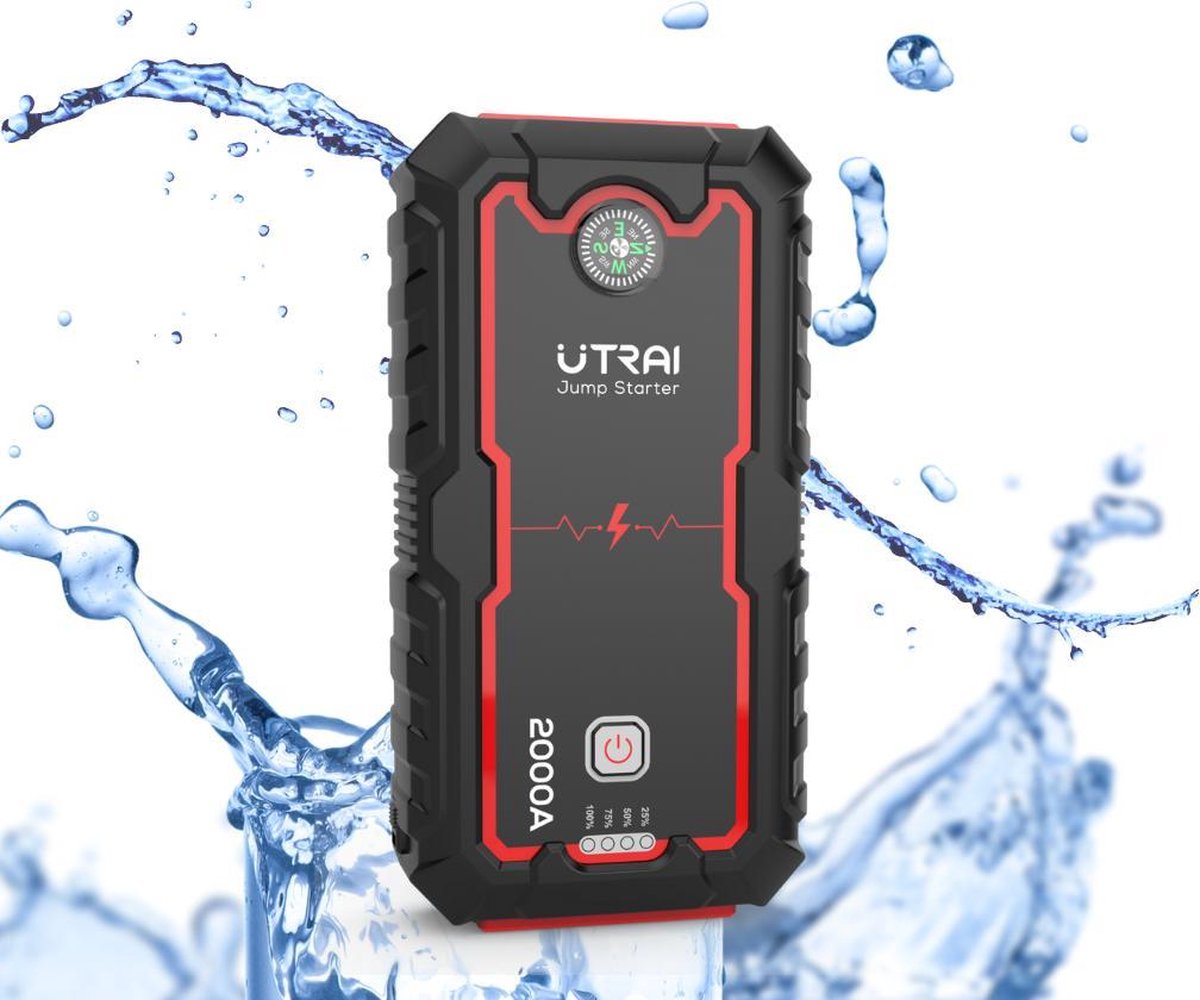 Utrai Jstar One - Krachtige Jumpstarter - 22.000 mAh - 2000A