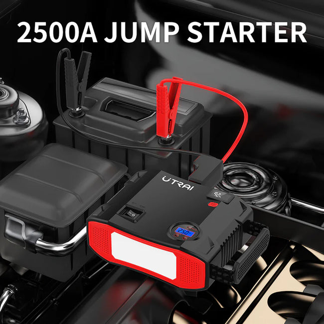 Utrai Jstar 5 - Jumpstarter met Luchtcompressor - 24000 mAh - 2000 A