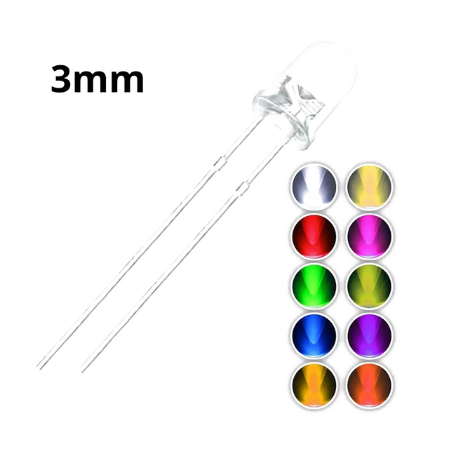 3mm LED