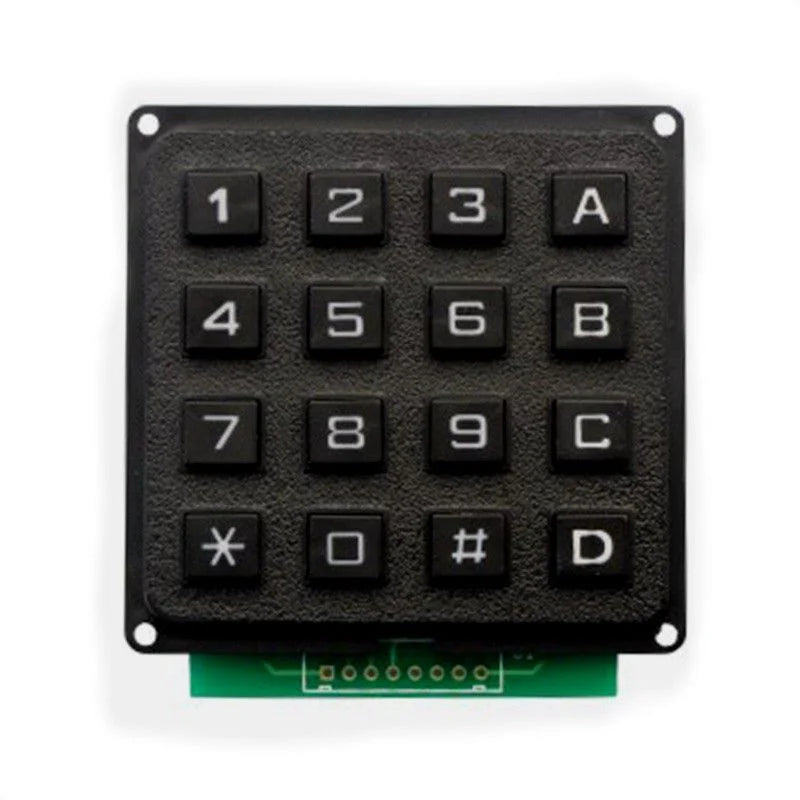 4x4 Keypad Matrix – Current Components