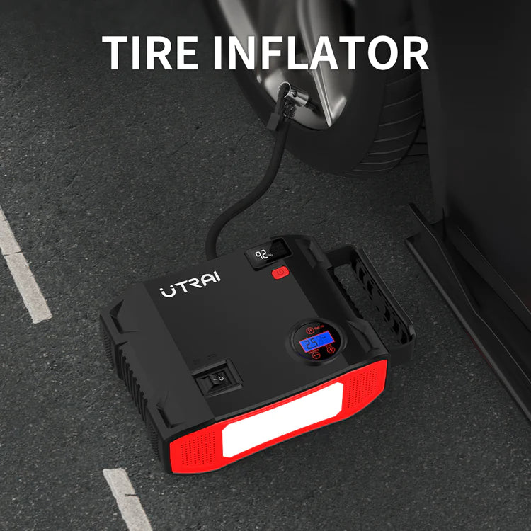 Utrai Jstar 5 - Jumpstarter met Luchtcompressor - 24000 mAh - 2000 A