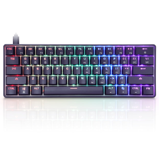 Skyloong GK61 - Mechanisch RGB Gaming Toetsenbord - 60% Lay-out