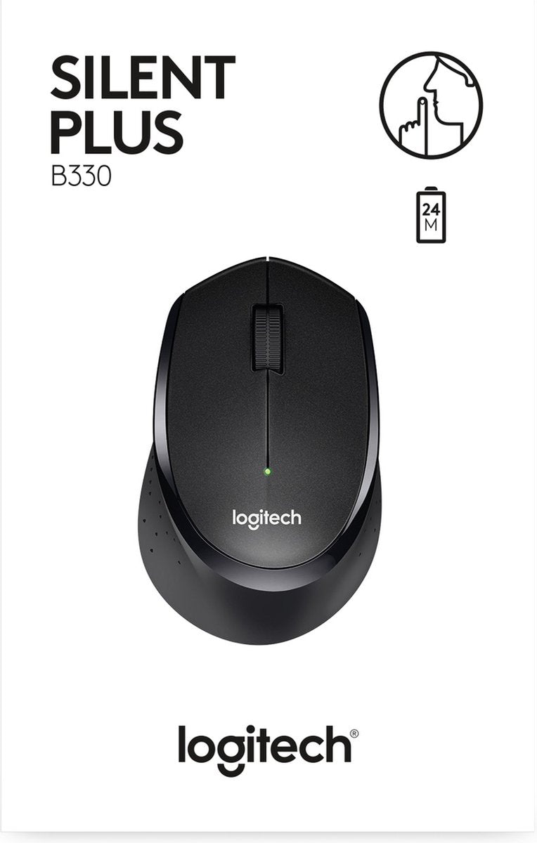 Logitech B330 Silent Plus - Stille Draadloze Muis