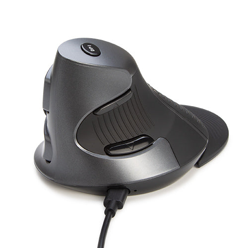 Delux M618G DB - Ergonomische Muis - Draadloos (2,4Ghz & BT) - 4000 DPI