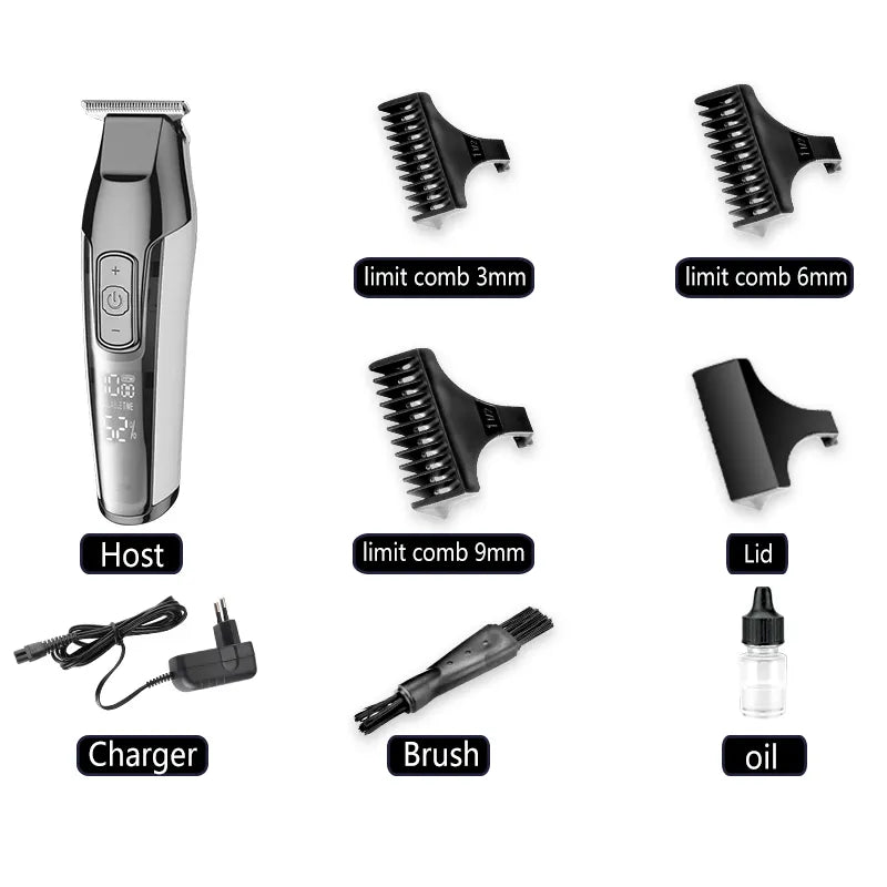 Kemei 5027 Serie - Tondeuse voor Baard en Hoofdhaar
