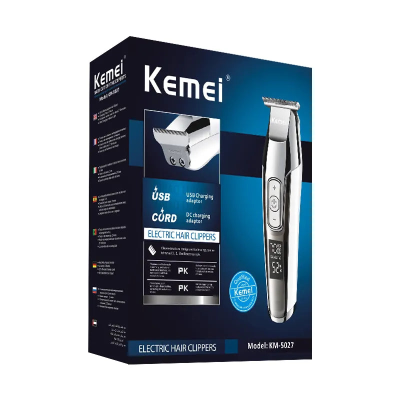 Kemei 5027 Serie - Tondeuse voor Baard en Hoofdhaar