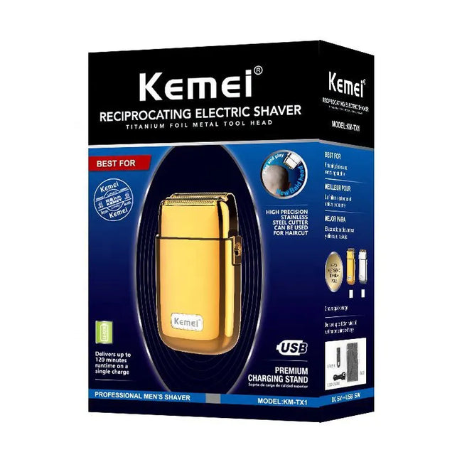 Kemei Gold Shaver Edition TX1
