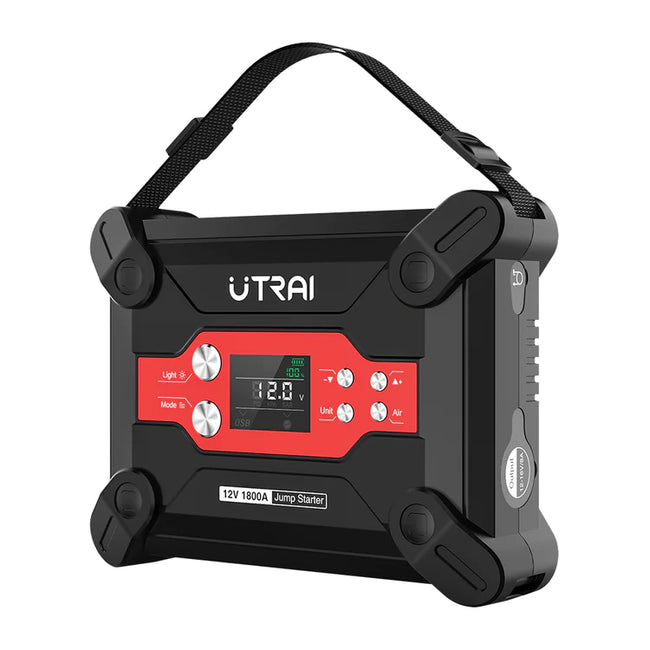 Utrai Jstar 6 - Jumpstarter met Compressor - 24.000mAh - 1800 A