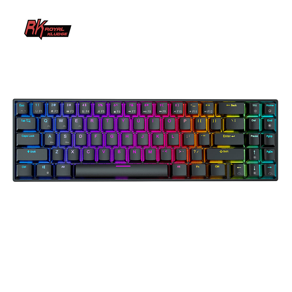 Royal Kludge RK71 - Mechanisch RGB Gaming Toetsenbord - 70% Lay-out