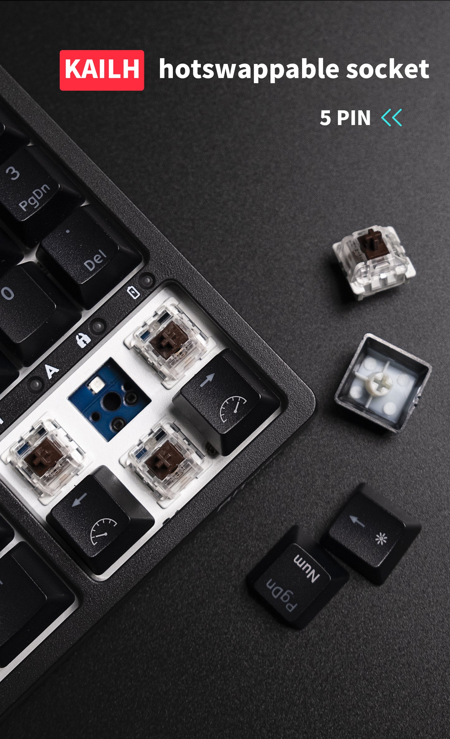 Royal Kludge RK71 - Mechanisch RGB Gaming Toetsenbord - 70% Lay-out