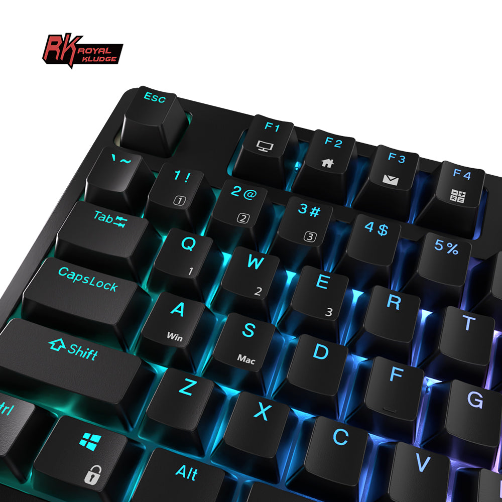 Royal Kludge RK87 TRI-Mode - Mechanisch RGB Gaming Toetsenbord -