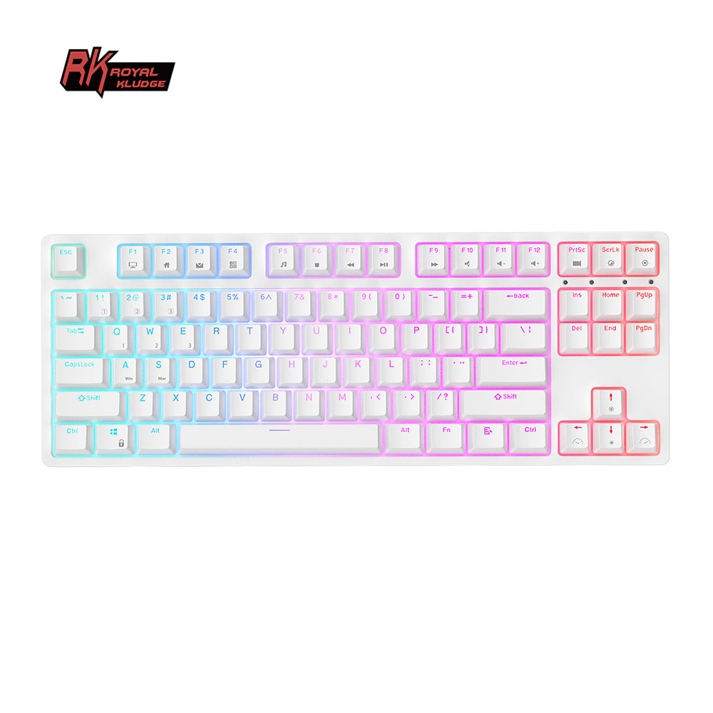 Royal Kludge RK84 Tri Mode - Mechanisch Gaming Toetsenbord - 84% Keybo - Current Components Royal Kludge RK84 Tri Mode - Mechanisch Gaming Toetsenbord - 84% Keybo - Current Components