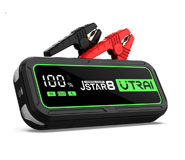 Utrai Jstar 8 - Krachtige Jumpstarter - 20.000mAh - 3000A