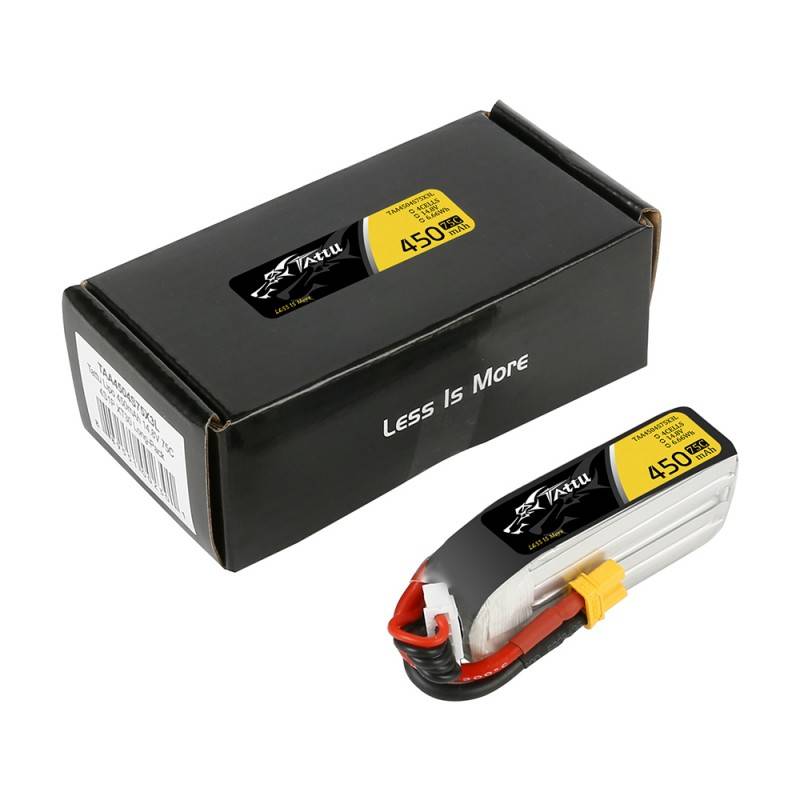 Gens Ace Tattu LiPo 75C 14,8V 450mAh XT30