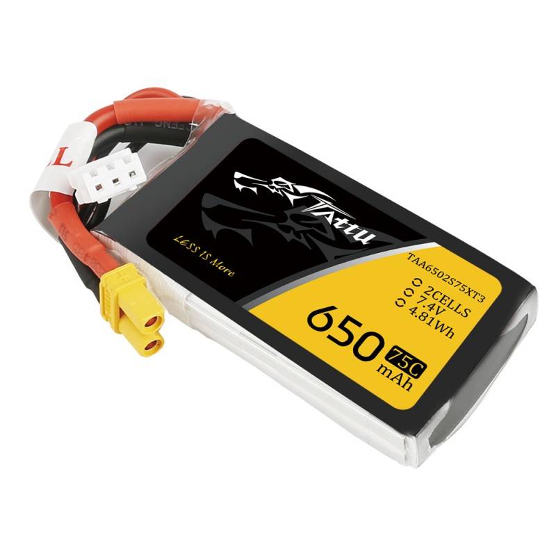 Gens Ace Tattu LiPo 75C 7,4V 650mAh XT30
