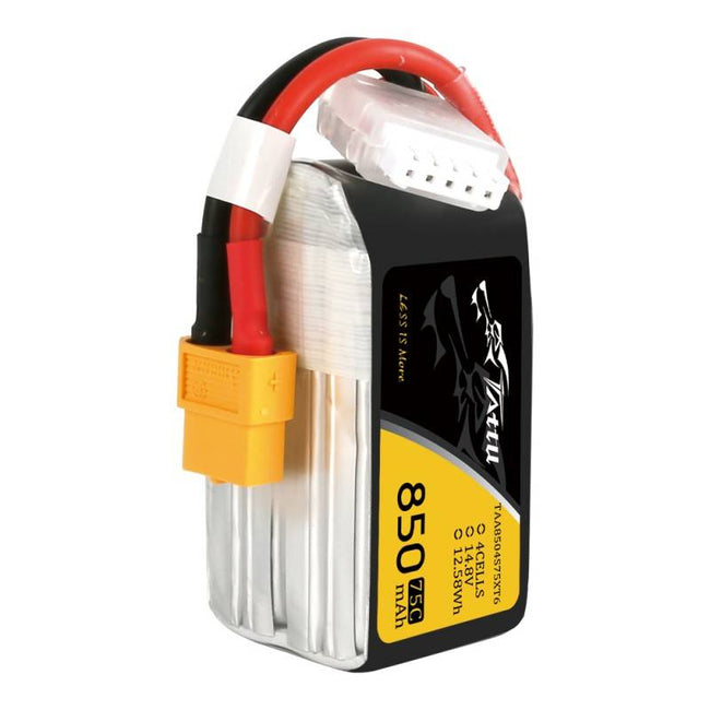 Gens Ace Tattu LiPo 75C 14,8V 850mAh XT60