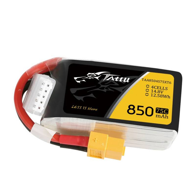 Gens Ace Tattu LiPo 75C 14,8V 850mAh XT60