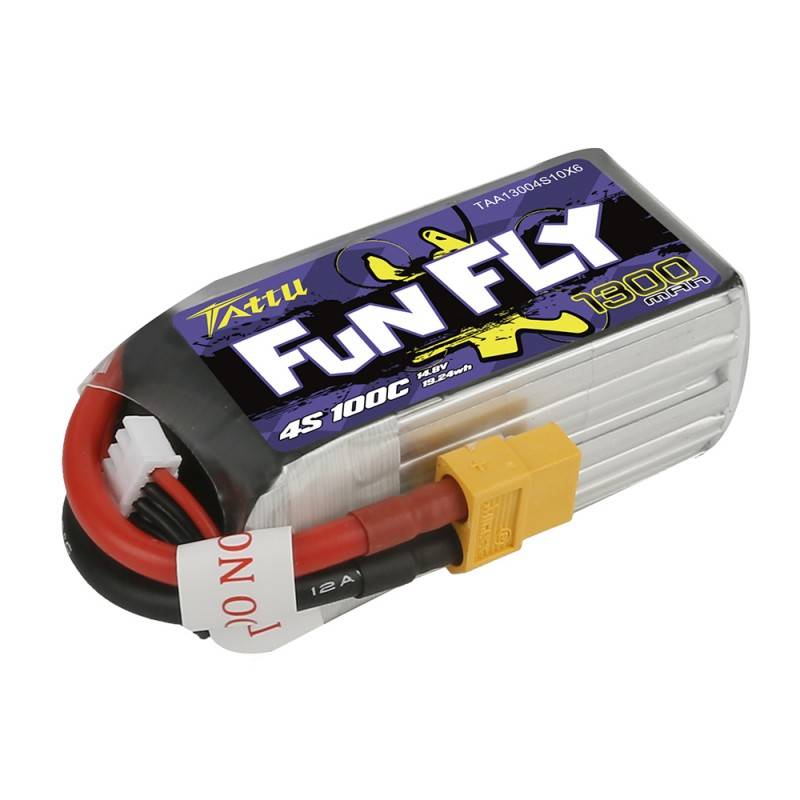 Gens Ace Tattu Funfly LiPo 100C 14,8V 1300mAh XT60