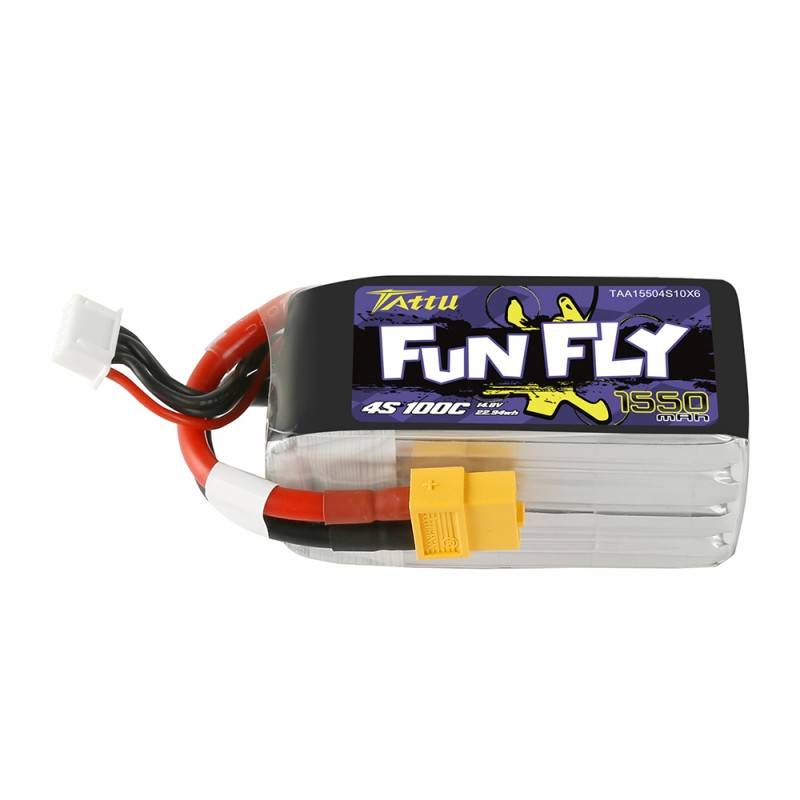 Gens Ace Tattu Funfly LiPo 100C 14,8V 1550mAh XT60