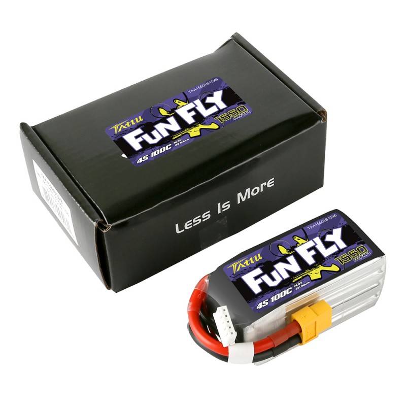 Gens Ace Tattu Funfly LiPo 100C 14,8V 1550mAh XT60