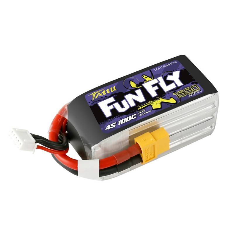 Gens Ace Tattu Funfly LiPo 100C 14,8V 1550mAh XT60