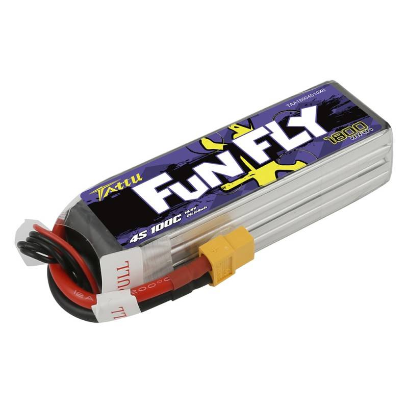 Gens Ace Tattu Funfly LiPo 100C 14,8V 1800mAh Softcase XT60