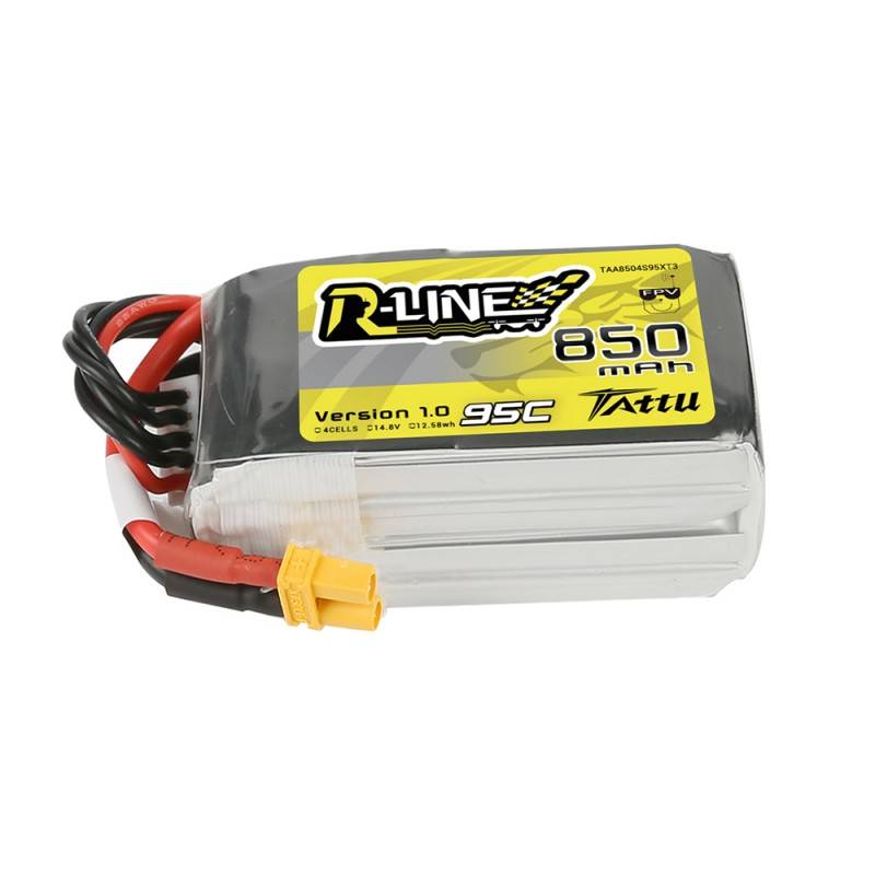 Gens Ace Tattu R-Line LiPo 95C 14,8V 850mAh XT-30