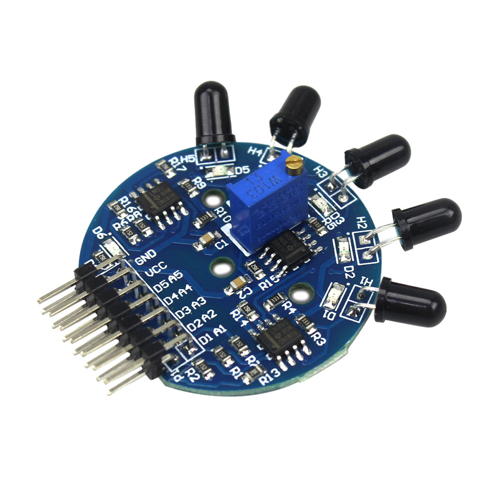 vuursensor 5-chan – Current Components