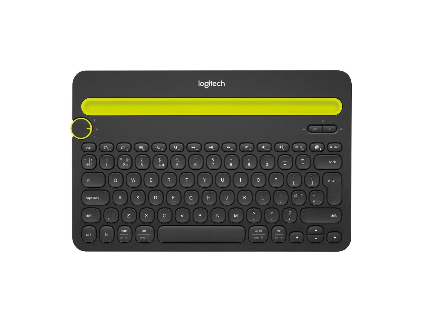 Logitech K480 - Draadloos Bluetooth Toetsenbord
