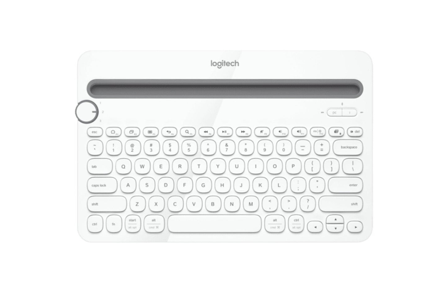Logitech K480 - Draadloos Bluetooth Toetsenbord