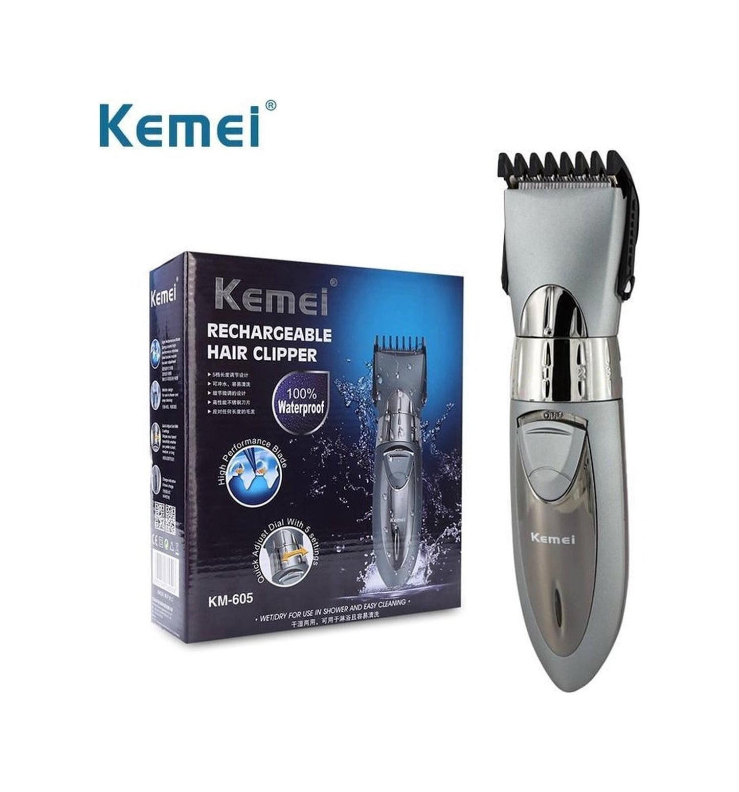 Kemei KM-605 - Tondeuse