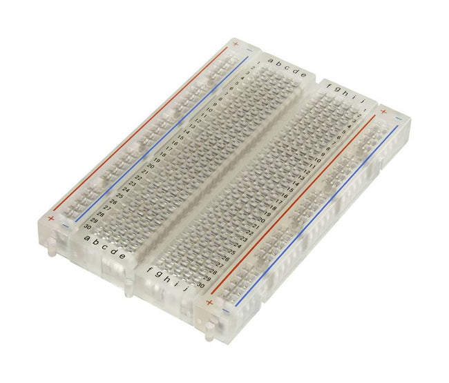 400-punts breadboard (transparant)