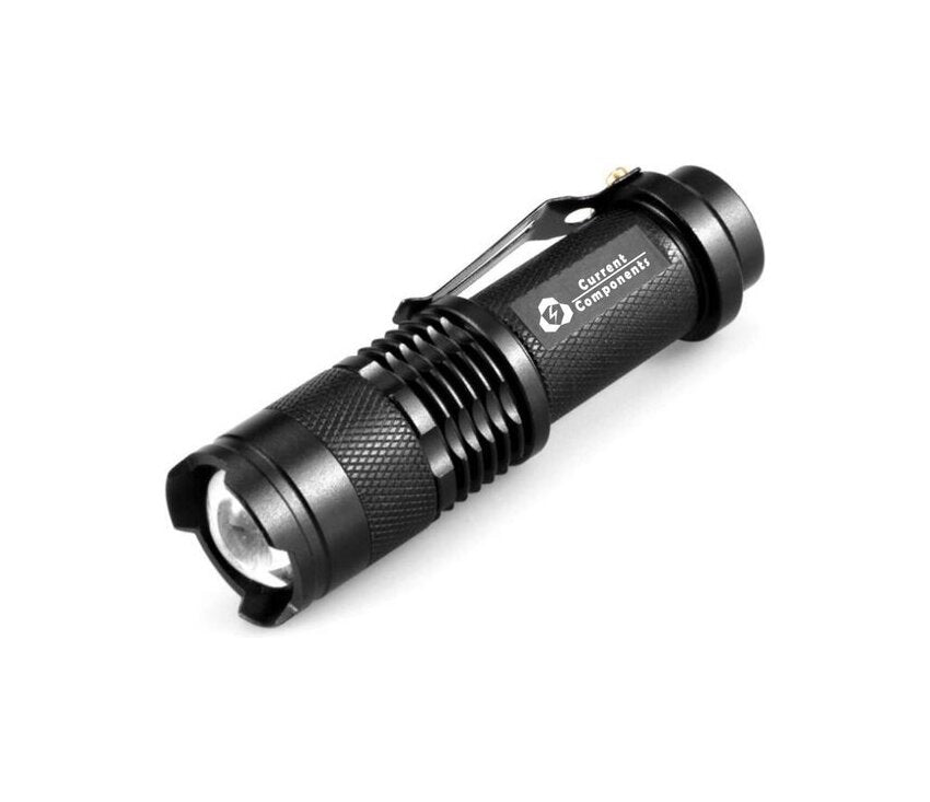 Current Components P1 XPE militaire zaklamp - pocket flashlight