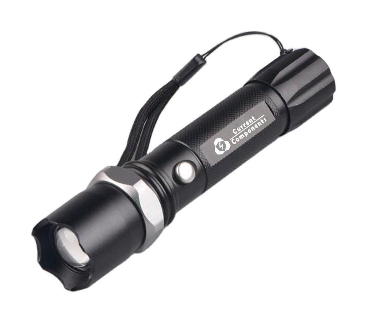 Current Components Z1 Militaire Zaklamp - Inc. Oplader - 18650 Batteri